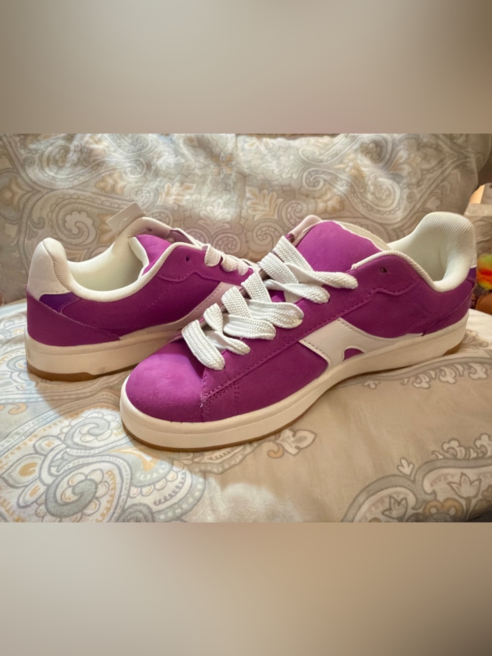 Purple Skater Shoes - Size 9